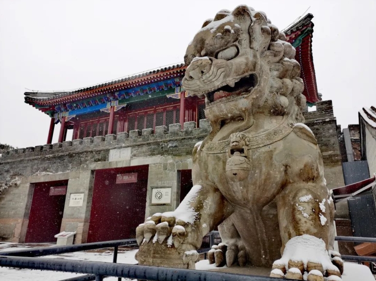 雪中避暑山庄（图鉴）瑞雪呈祥祈新年  第2张